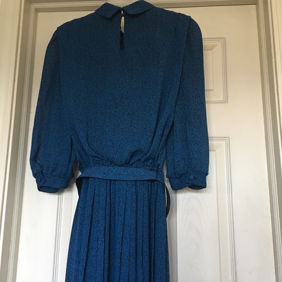 Size 7/8 vintage blue dress - Picture 5 of 7